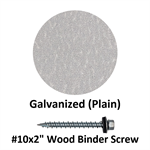 #10x2^ Wood Binder Screw  Galvanized