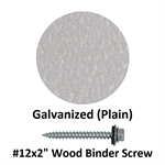 #12x2^ Wood Binder Screw  Galvanized