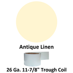 26 Ga. 11-7/8^ Trough Coil  Antique Linen