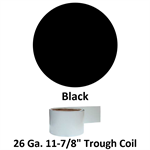 26 Ga. 11-7/8^ Trough Coil  Black