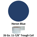 26 Ga. 11-7/8^ Trough Coil  Heron Blue