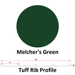 26Ga. 36^ Tuff Rib  Melcher's Green