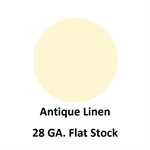 28 Ga. 48^ x 120^ Flat Stock  Antique Linen