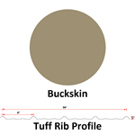 29Ga. 36^ Tuff Rib, DR!PSTOP Applied On Back Side Of Sheet  Buckskin