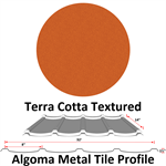 Algoma Tile Panel (3.11 sq/ft per Panel)  Terra Cotta