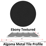 Algoma Tile Panel  Jet Black (3.11sq ft per Panel)