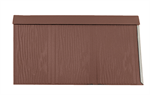 Metal Line Shingle (1.6 sq/ft per Shingle)  Deep Brown