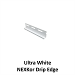 NEXKor Drip Edge, 12ft  Ultra White