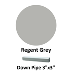 Down Pipe 3^x3^  Regent Grey