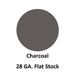 28 Ga. 48^ x 120^ Flat Stock  Charcoal