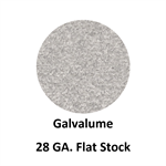 28 Ga. 48^ x 120^ Flat Stock  Galvalume