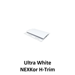 NEXKor H-Trim, 12ft  Ultra White