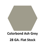 28 Ga. 42^ x 120^ Flat Stock  COLORBOND Ash Grey