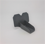Stainless Steel Snowguard  Deep Grey Textured