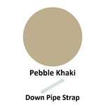 Down Pipe Strap  Pebble Khaki